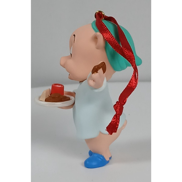 Hallmark 1993 Porky Pig Looney Tunes Collection Keepsake Xmas Ornament - Picture 8 of 11